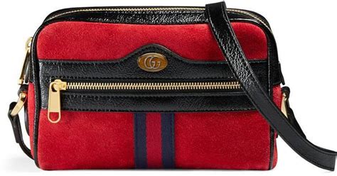 gucci ophidia small suede & leather belt bag|Gucci ophidia small shoulder bag.